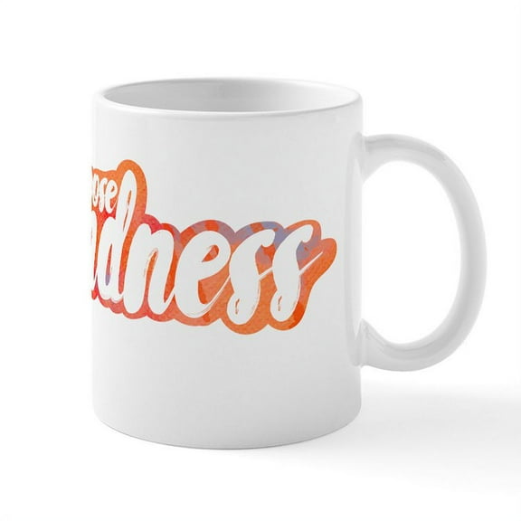 CafePress - Choose Kindness Mug - 11 oz Ceramic Mug - Novelty Coffee Tea Cup