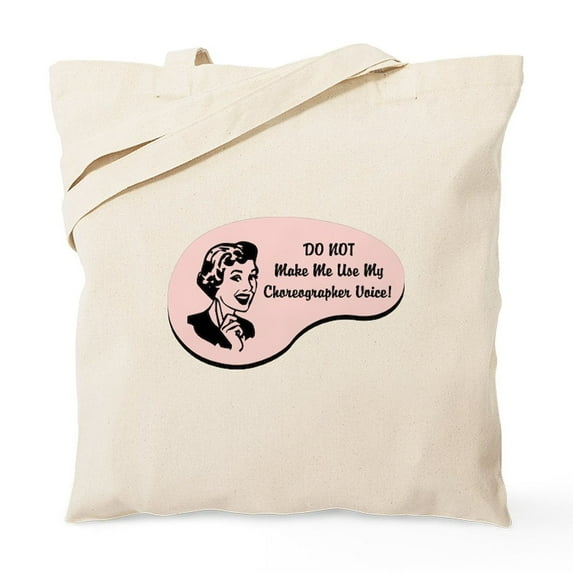 CafePress - Choreographer Voice Tote Bag - Unisex Canvas Tote Bag, Beige, 1-Piece