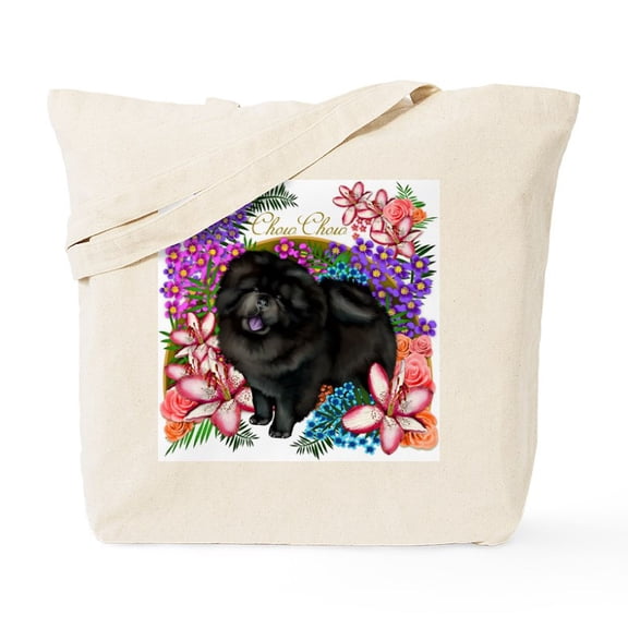 CafePress - Chow Chow Dog Tote Bag - Unisex Canvas Tote Bag, Beige, 1-Piece