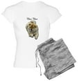 thumbnail image 1 of CafePress - Chow Chow Dog Women's Light Pajamas - Women's Short Sleeve Print T-Shirt and Pants Light Cotton Pajama Set, 1 of 7