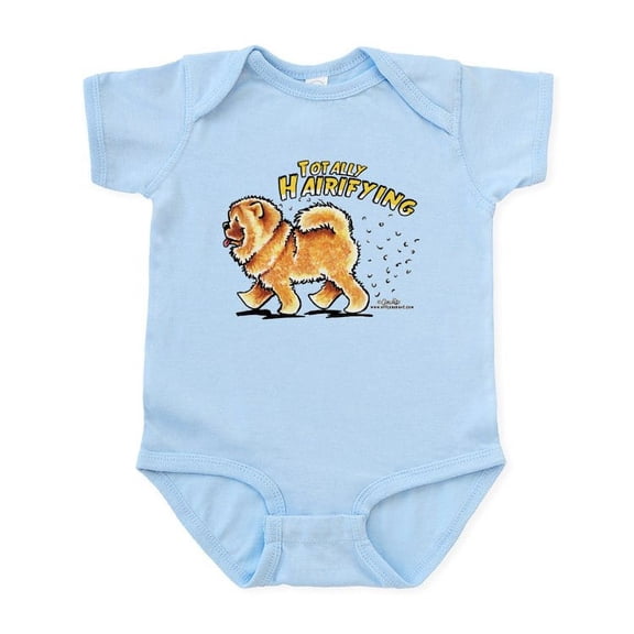 CafePress - Chow Chow Hairifying Infant Bodysuit - Baby Light Bodysuit, Size Newborn - 24 Months