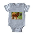 thumbnail image 1 of CafePress - Chow Dog Watercolor - Cute Infant Baby Football Bodysuit, 1 of 3
