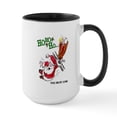 thumbnail image 1 of CafePress - Christmas Baseball Mug - 15 oz Ceramic Large White Novelty Mug, 1 of 4