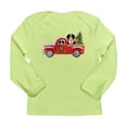thumbnail image 1 of CafePress - Christmas Berner Red Truck Long Sleeve T Shirt - Long Sleeve Infant T-Shirt, 1 of 2