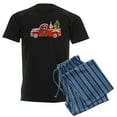 thumbnail image 1 of CafePress - Christmas Berner Red Truck Pajamas - Men's Dark Loose Fit Cotton Pajama Set, 1 of 7