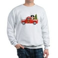 thumbnail image 1 of CafePress - Christmas Berner Red Truck Sweatshirt - Crew Neck Sweatshirt, 1 of 4