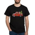 thumbnail image 1 of CafePress - Christmas Berner Red Truck T Shirt - Men's Classic Graphic Cotton T-Shirt, 1 of 4