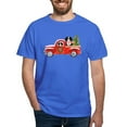thumbnail image 1 of CafePress - Christmas Berner Red Truck T Shirt - Men's Classic Graphic Cotton T-Shirt, 1 of 4