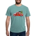 thumbnail image 1 of CafePress - Christmas Berner Red Truck T Shirt - Mens Comfort Colors Shirt, 1 of 5