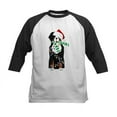 thumbnail image 1 of CafePress - Christmas Bernese Mt Holiday Dog Baseball Jersey - Kids Cotton Baseball Jersey, 3/4 Sleeve Shirt, 1 of 4