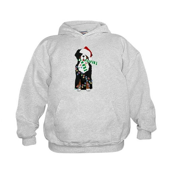 CafePress - Christmas Bernese Mt Holiday Dog Sweatshirt - Kids Hooded Sweatshirt, Classic Hoodie