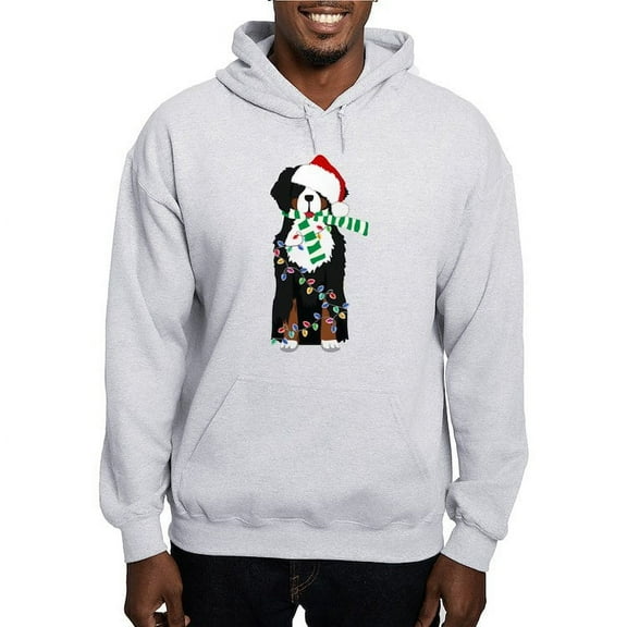 CafePress - Christmas Bernese Mt Holiday Dog Sweatshirt - Pullover Hoodie, Hooded Sweatshirt