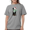 thumbnail image 1 of CafePress - Christmas Bernese Mt Holiday Dog T Shirt - Womens Comfort Colors® Shirt, 1 of 4