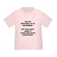 thumbnail image 1 of CafePress - Christmas Birthday T Shirt - Cute Toddler T-Shirt, 100% Cotton, 1 of 4