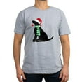 thumbnail image 1 of CafePress - Christmas Black Lab Holiday Dog Men's Classic T Sh - Fitted T-Shirt, Vintage Fit Soft Cotton Tee, 1 of 4