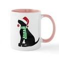 thumbnail image 1 of CafePress - Christmas Black Lab Holiday Dog Mugs - 11 oz Ceramic Mug - Novelty Coffee Tea Cup, 1 of 4