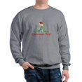 thumbnail image 1 of CafePress - Christmas Budgie Sweatshirt - Crew Neck Sweatshirt, 1 of 4