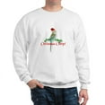 thumbnail image 1 of CafePress - Christmas Budgie Sweatshirt - Crew Neck Sweatshirt, 1 of 4