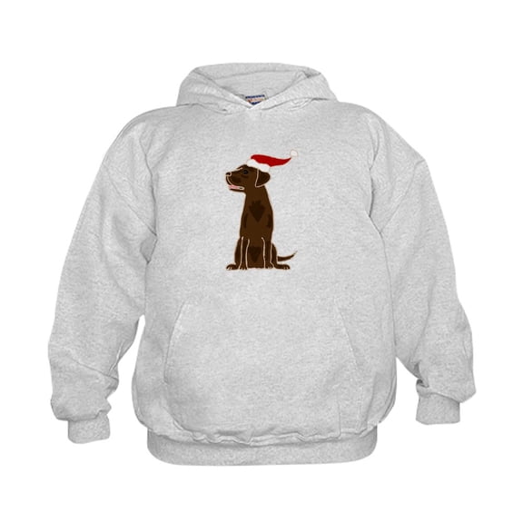 CafePress - Christmas Chocolate Labrador - Kids Hooded Sweatshirt, Classic Hoodie