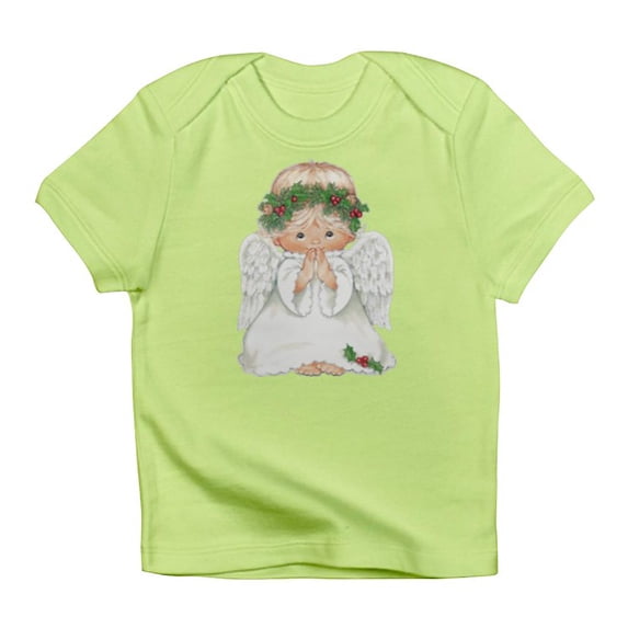 CafePress - Christmas Cute Baby Angel Praying T Shirt - Infant T-Shirt