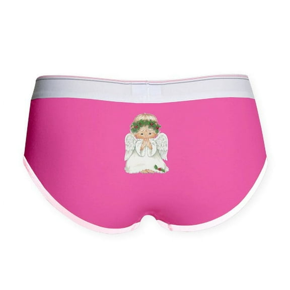 CafePress - Christmas Cute Baby Angel Praying Women's Boy Brie - Women's Novelty Briefs, Size S-XL