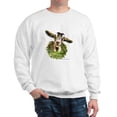 thumbnail image 1 of CafePress - Christmas Goat Sweatshirt - Crew Neck Sweatshirt, 1 of 4