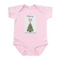 thumbnail image 1 of CafePress - Christmas/Hanukkah Humor Gift Infant Creeper - Baby Light Bodysuit, Size Newborn - 24 Months, 1 of 4