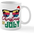 thumbnail image 1 of CafePress Christmas In July Sunglasses Mugs 11 oz (325 ml) Ceramic Coffee Mug, 1 of 6