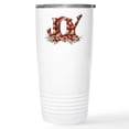 thumbnail image 1 of CafePress - Christmas Joy 16 Oz Stainless Steel Travel Mug - Insulated Stainless Steel Travel Tumbler 20 oz., 1 of 3