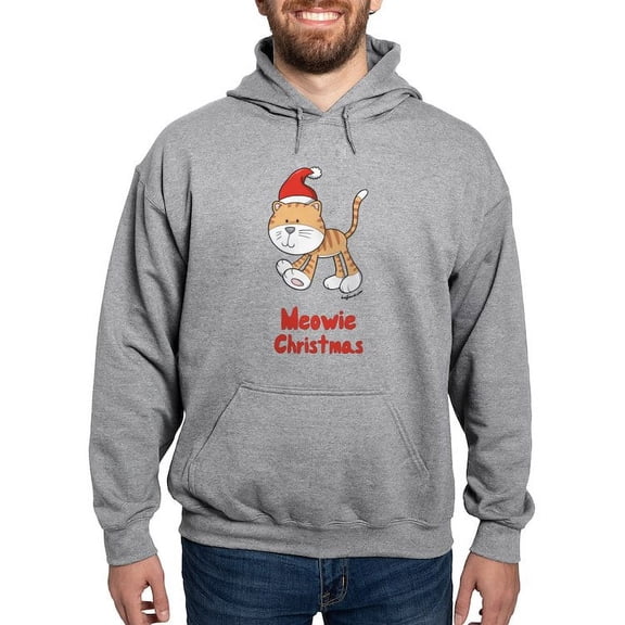 CafePress - Christmas Kitty Hooded Sweatshirt - Pullover Hoodie, Hooded Sweatshirt