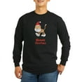 thumbnail image 1 of CafePress - Christmas Kitty Long Sleeve Dark T Shirt - Long Sleeve Dark T-Shirt, 1 of 4