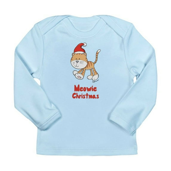 CafePress - Christmas Kitty Long Sleeve Infant T Shirt - Long Sleeve Infant T-Shirt