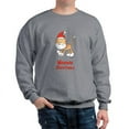 thumbnail image 1 of CafePress - Christmas Kitty Sweatshirt - Crew Neck Sweatshirt, 1 of 4