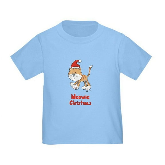 CafePress - Christmas Kitty Toddler T Shirt - Cute Toddler T-Shirt, 100% Cotton
