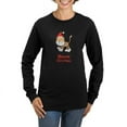 thumbnail image 1 of CafePress - Christmas Kitty Women's Long Sleeve Dark T Shirt - Women's Long Sleeve Graphic Tee Casual Fit, 1 of 4