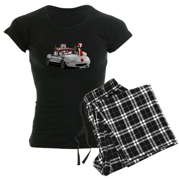 CafePress - Women's Dark Pajamas - Women's Short Sleeve Print T-Shirt and Pants Dark Cotton Pajama Set