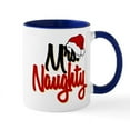 thumbnail image 1 of CafePress - Christmas Mrs Naughty - 11 oz Ceramic Mug - Novelty Coffee Tea Cup, 1 of 4