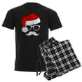 thumbnail image 1 of CafePress - Christmas Mustache Nerd Men's Dark Pajamas - Men's Dark Loose Fit Cotton Pajama Set, 1 of 7