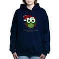 thumbnail image 1 of CafePress - Christmas Owl - Pullover Hoodie, Classic & Comfortable Hooded Sweatshirt, 1 of 4