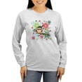 thumbnail image 1 of CafePress - Christmas Owl Women's Long Sleeve T Shirt - Women's Long Sleeve Graphic Casual T-Shirt, 1 of 4