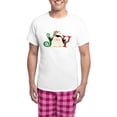 thumbnail image 1 of CafePress - Christmas Penguin Joy 2 Men's Light Pajamas - Men's Light Loose Fit Cotton Pajama Set, 1 of 7
