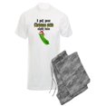 thumbnail image 1 of CafePress - Christmas Pickle - Men's Light Pajamas, 1 of 1