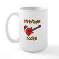 thumbnail image 1 of CafePress - Christmas Rocks! Guitar Santa Large Mug - 15 oz Ceramic Large White Novelty Mug, 1 of 6