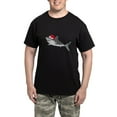 thumbnail image 1 of CafePress - Christmas Santa Shark Men's Dark Pajamas - Men's Dark Loose Fit Cotton Pajama Set, 1 of 7