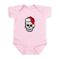 thumbnail image 1 of CafePress - Christmas Santa Skull Infant Bodysuit - Baby Light Bodysuit, Size Newborn - 24 Months, 1 of 4