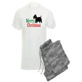 thumbnail image 1 of CafePress - Christmas Scottish Terrier - Men's Light Pajamas, 1 of 1
