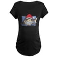 thumbnail image 1 of CafePress - Christmas Shark Maternity T Shirt - Maternity Dark T-Shirt, 1 of 3