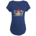 thumbnail image 1 of CafePress - Christmas Shark Maternity T Shirt - Maternity Dark T-Shirt, 1 of 3