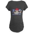 thumbnail image 1 of CafePress - Christmas Shark Maternity T Shirt - Maternity Dark T-Shirt, 1 of 3