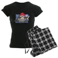 thumbnail image 1 of CafePress - Christmas Shark Pajamas - Women's Short Sleeve Print T-Shirt and Pants Dark Cotton Pajama Set, 1 of 7